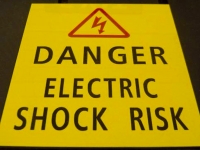safety sign engraving