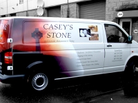 Partial Vehicle Wrap for Casey's Stone
